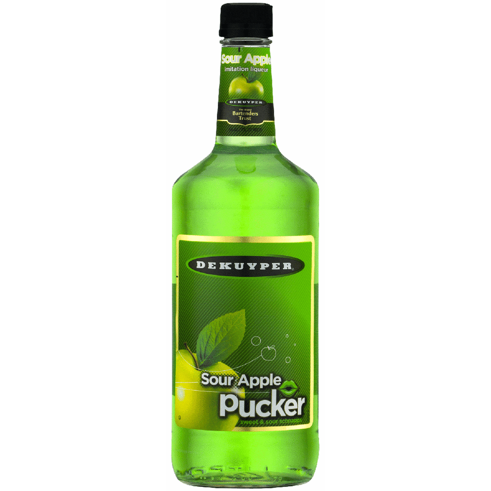 DeKuyper Sour Apple Pucker Liqueur