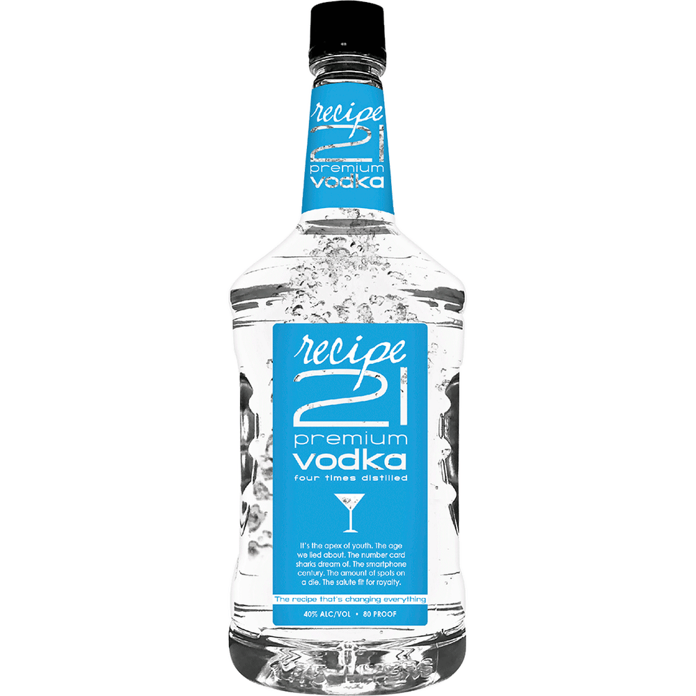 Recipe 21 Premium Vodka | Total Wine & More