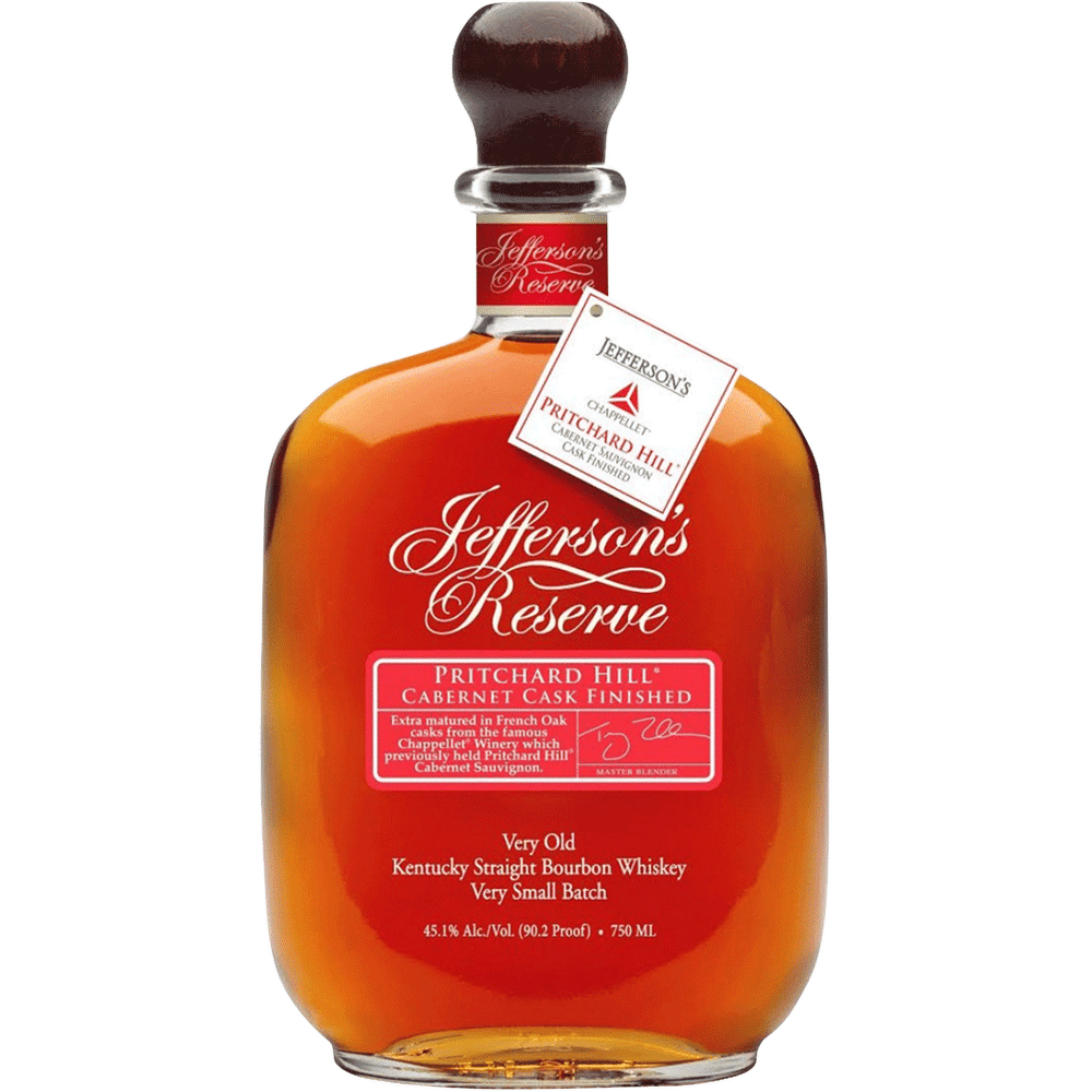 Jefferson's Reserve Pritchard Hill Cab Cask Barrel Select Bourbon