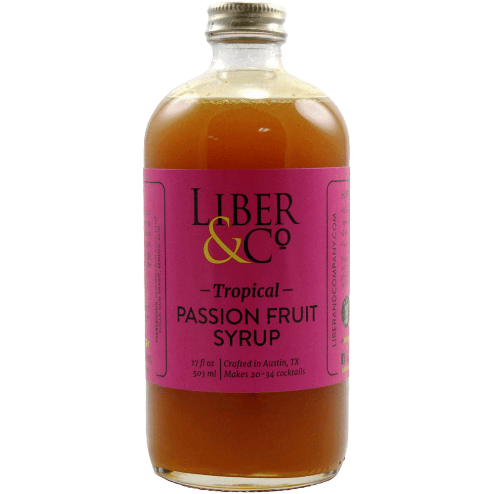 Liber & Co. Passion Fruit Syrup