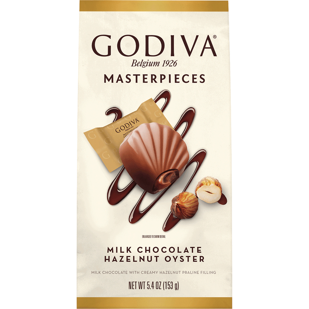 Godiva Masterpiece Hazelnut Oyster