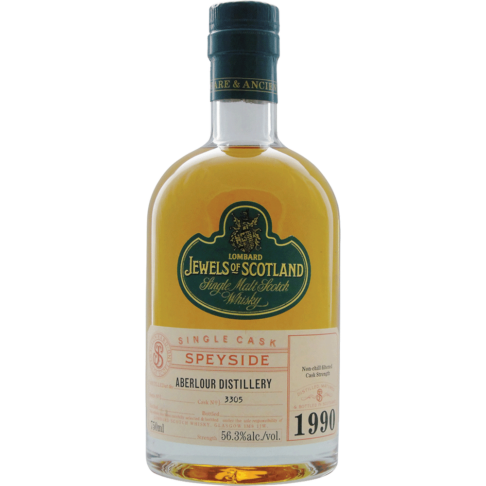 Lombard Jewels of Scotland Aberlour 1990 Single Malt Scotch