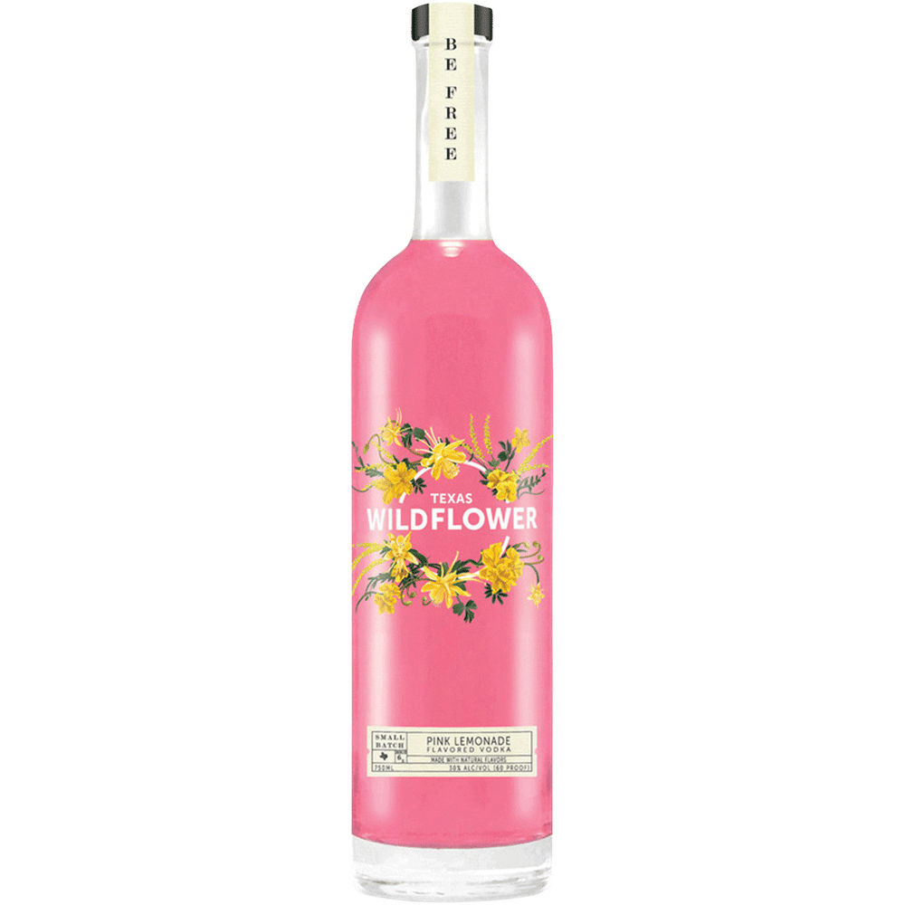 Texas Wildflower Pink Lemonade Vodka