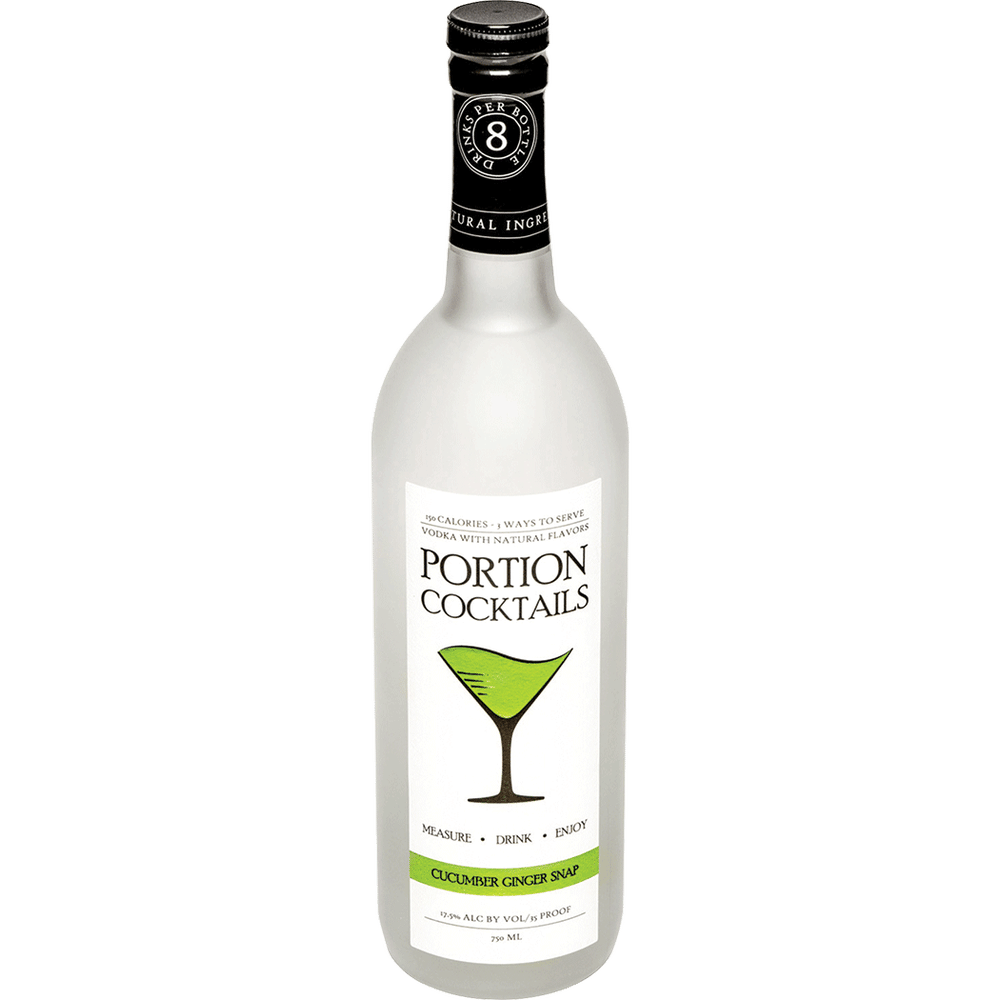 Portion Cocktails Cucumber Ginger Snap