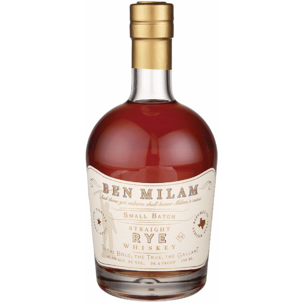 Ben Milam Rye Whiskey