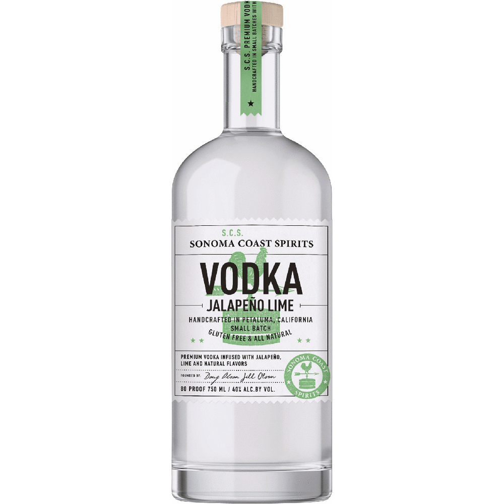 Sonoma Coast Jalapeno Lime Vodka | Total Wine & More