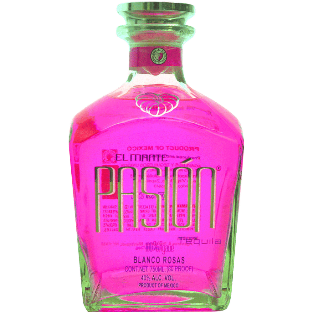 El Mante Pasion Blanco Rosas Tequila