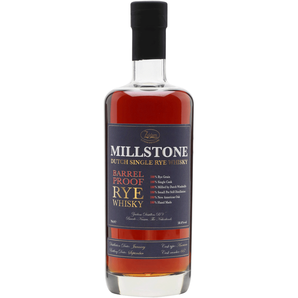 Millstone Dutch Single Rye Whisky
