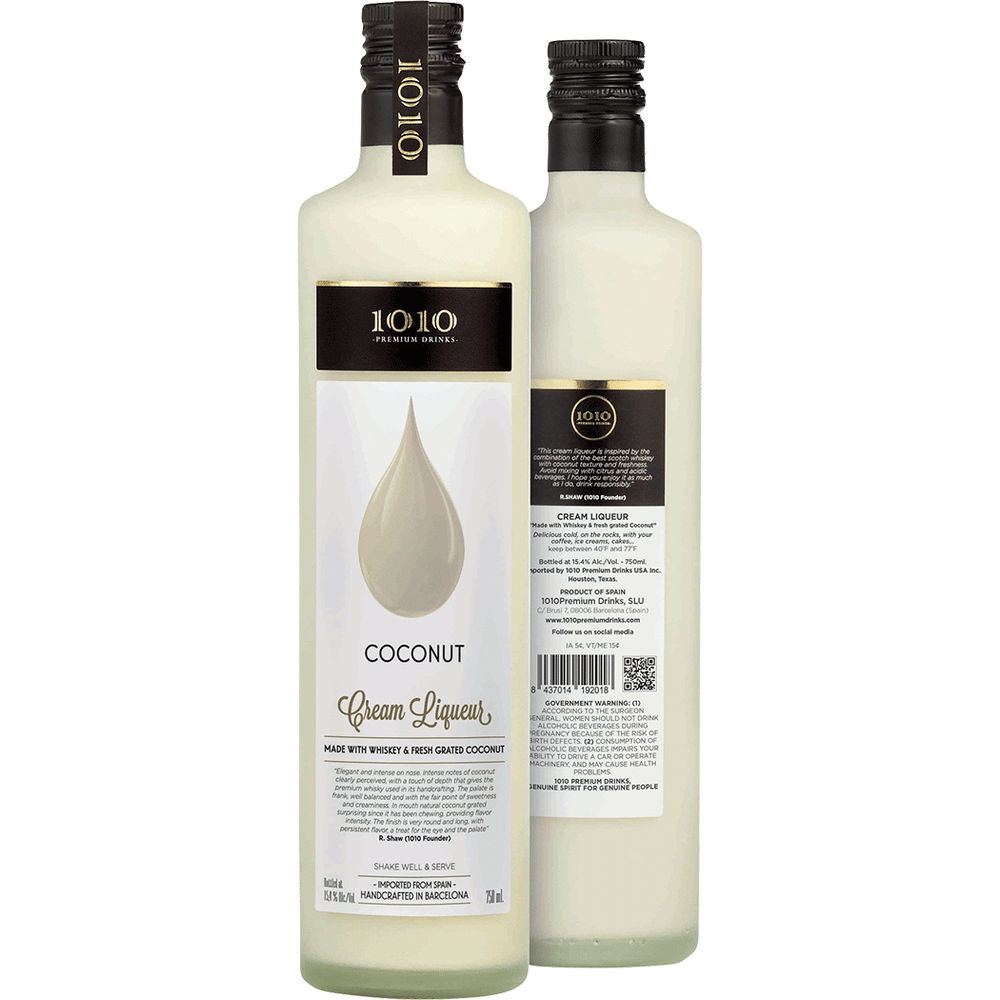 1010 Coconut Cream Whisky Liqueur