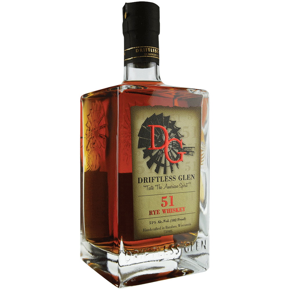 Driftless Glen 51 Rye Whiskey