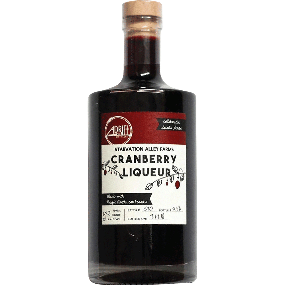 Adrift Cranberry Liqueur