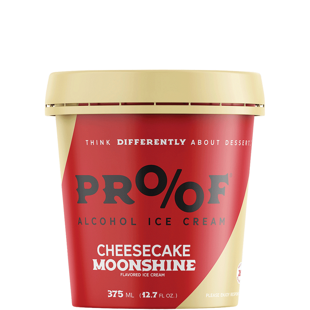 Proof Cheesecake Moonshine Ice Cream