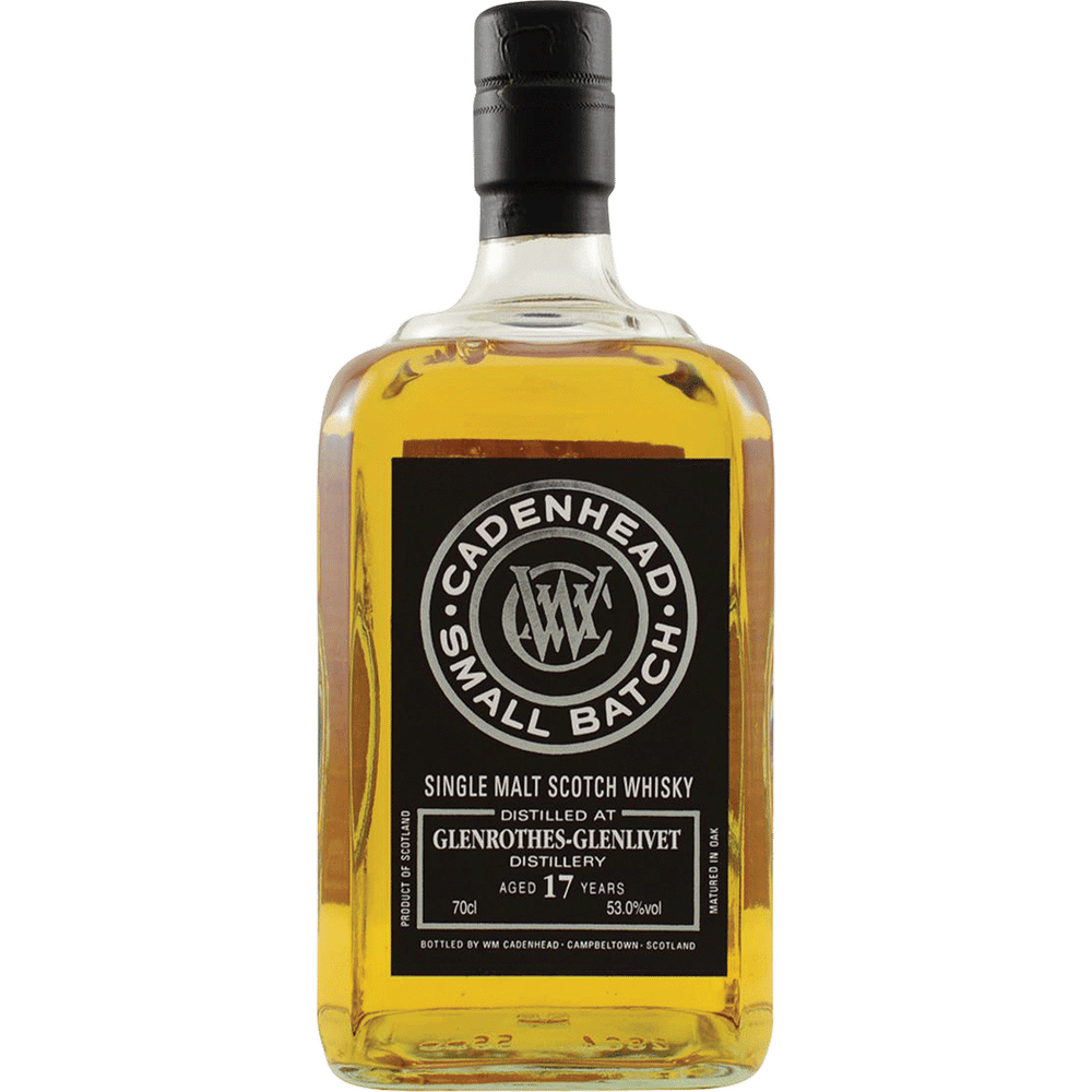 William Cadenhead Glenrothes 2001 17yr Barrel Select