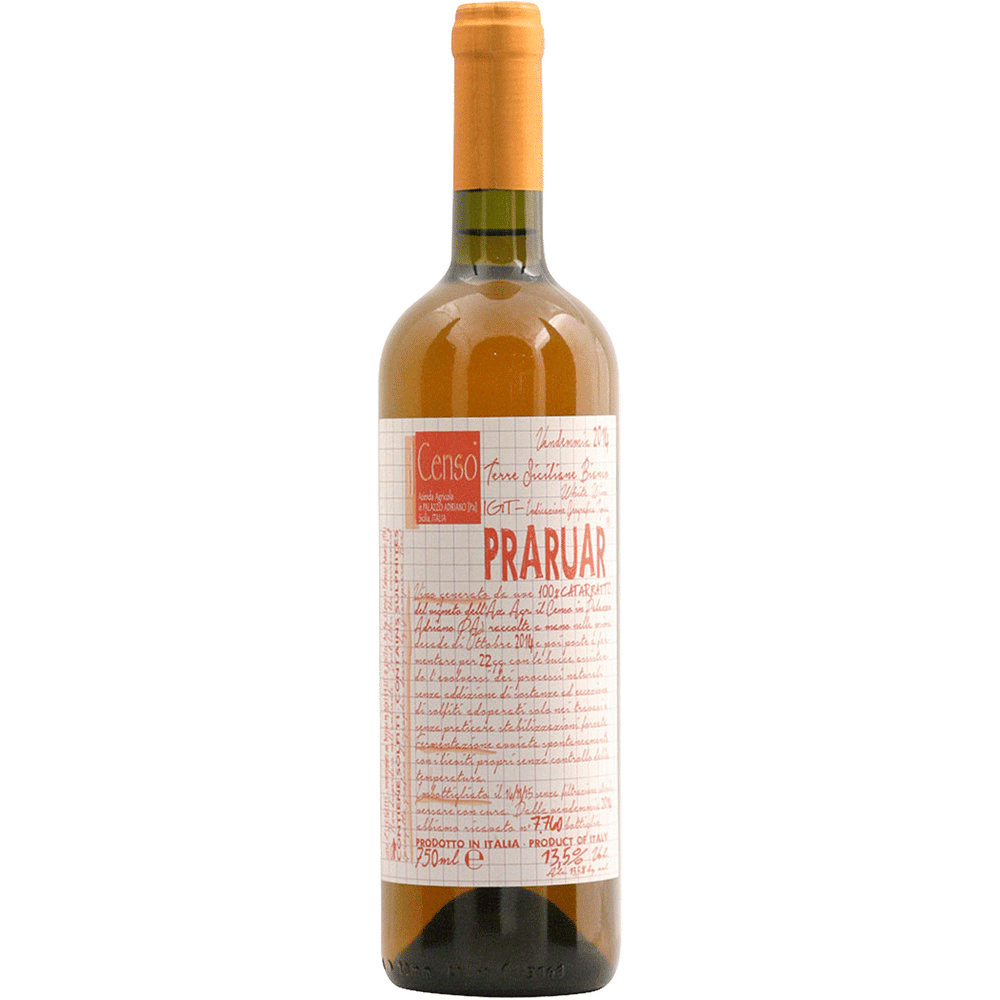 Il Censo Praruar Terre Sicilane Bianco Orange Wine