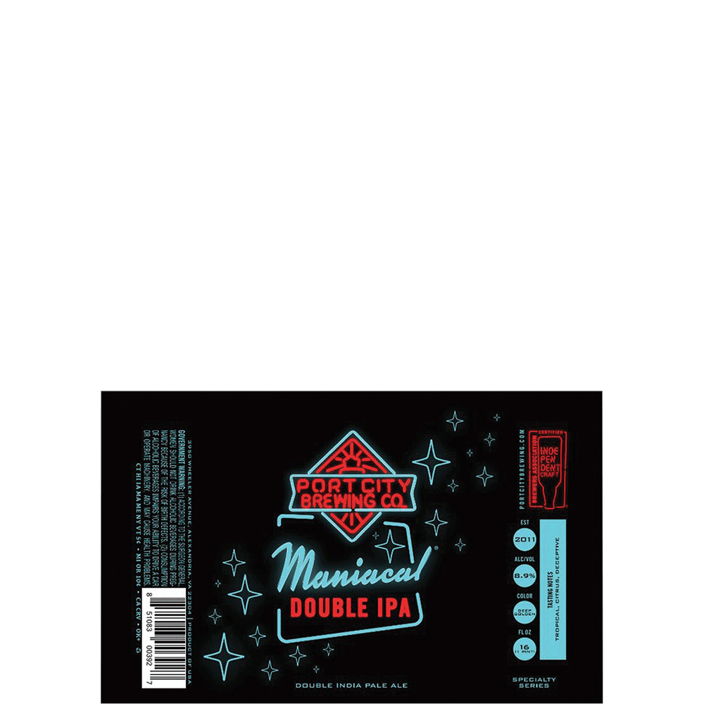 Port City Maniacal IPA