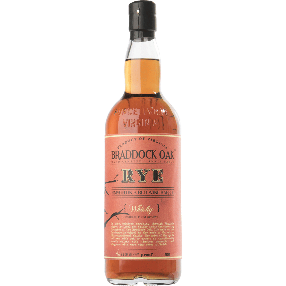 Braddock Oak Single Barrel Rye Wine Finish