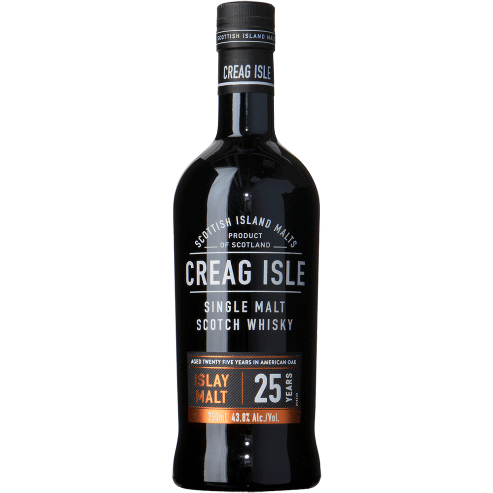 【希少品】CREAG ISLE25年シングルモルトスコッチウイスキー 750ml Creag Isle 25 Year Islay Single Malt Scotch | Total Wine & More