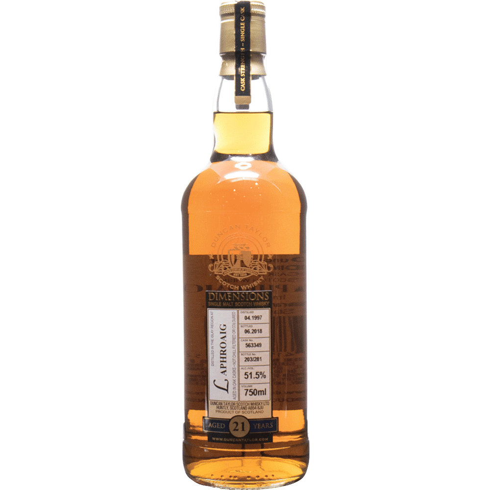 Dimensions Laphroaig 21yr