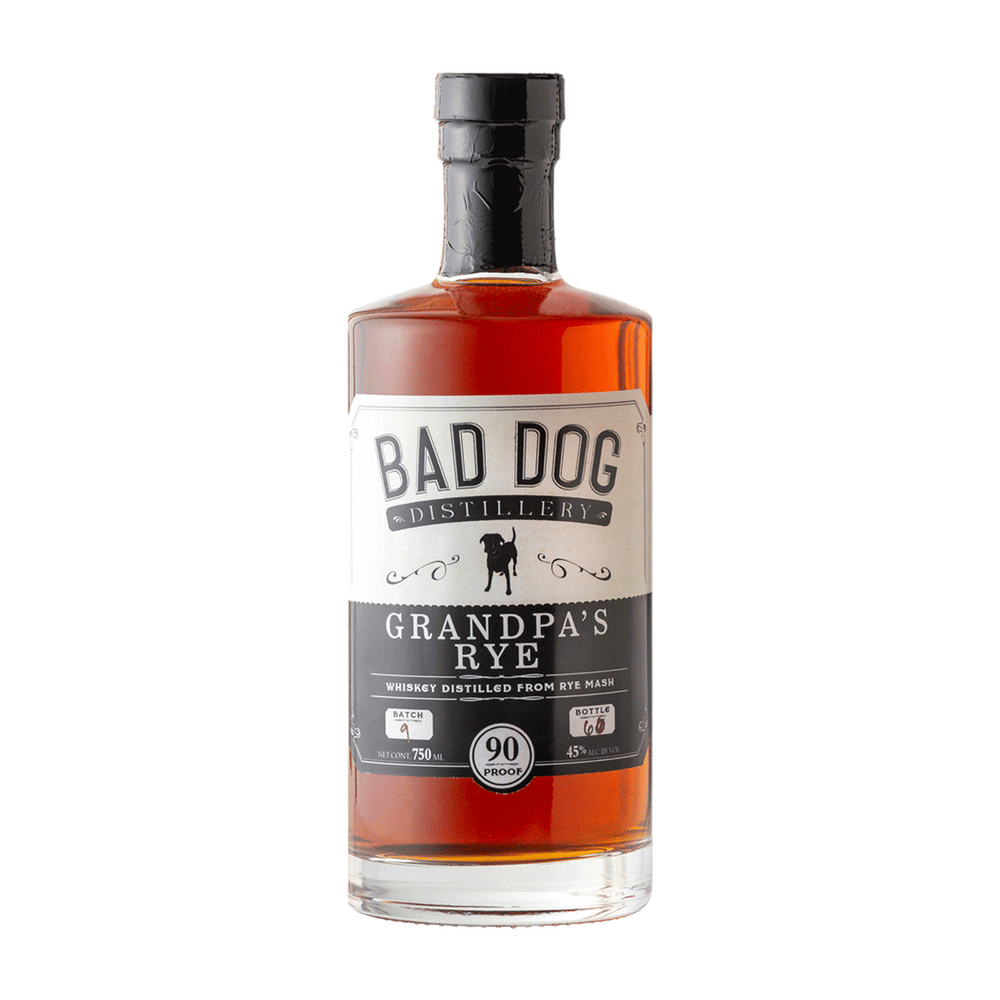 Bad Dog Grandpa's Rye Whiskey