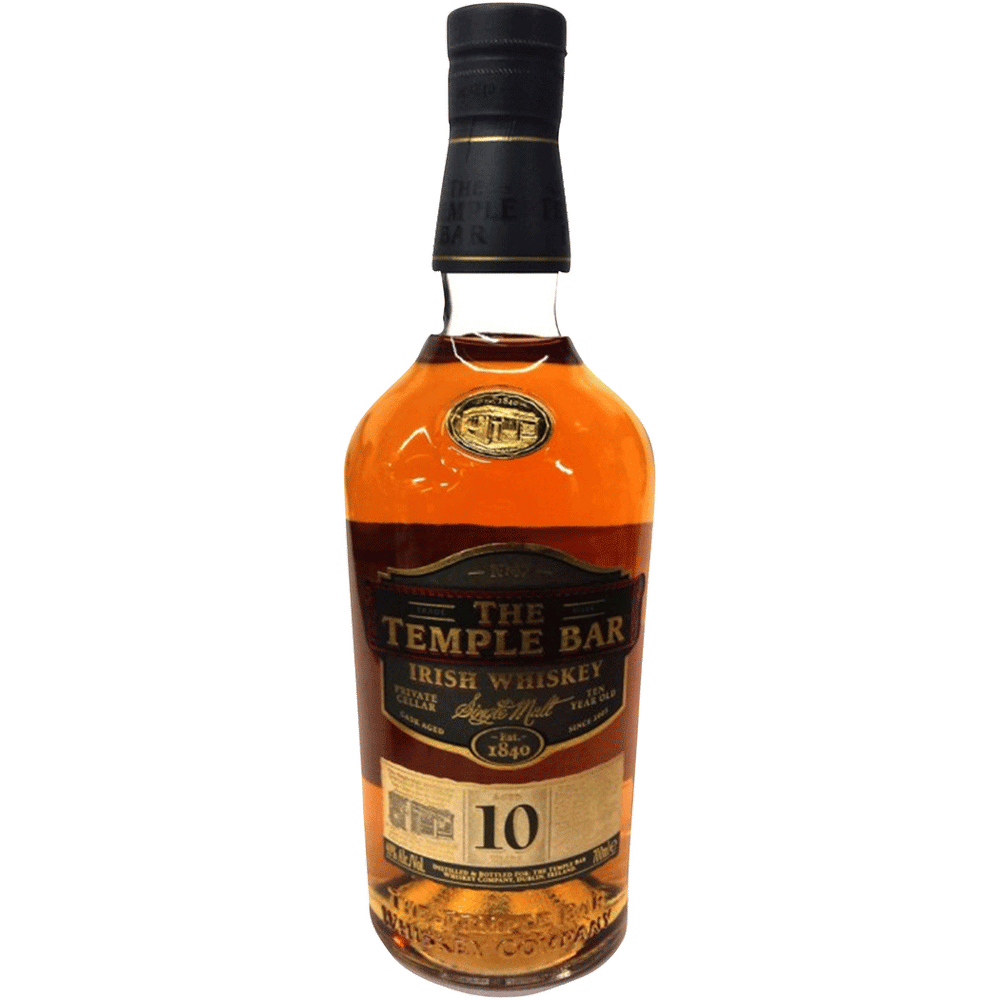 The Temple Bar Irish Whiskey 10 Yr