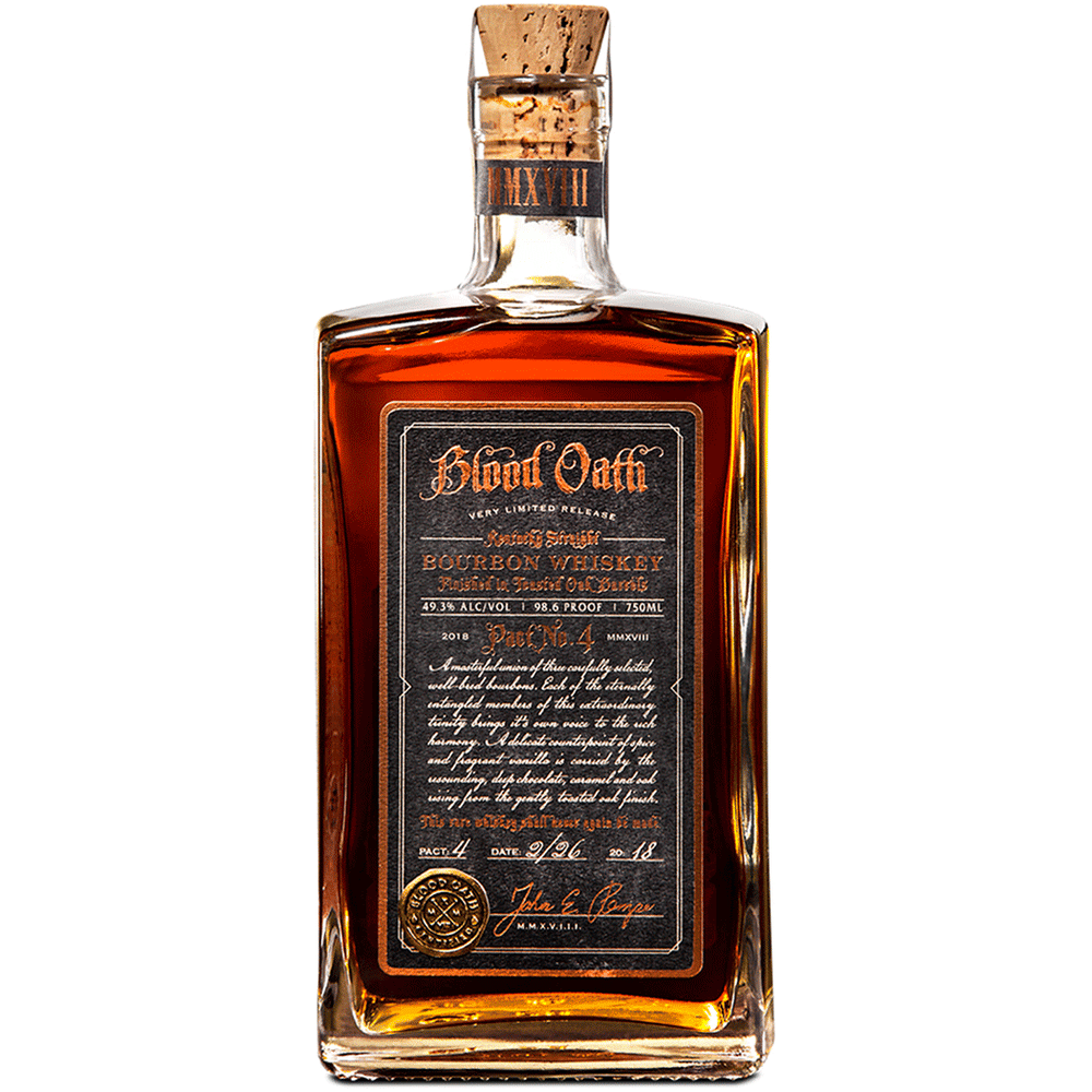 Blood Oath Bourbon Pact No. 4