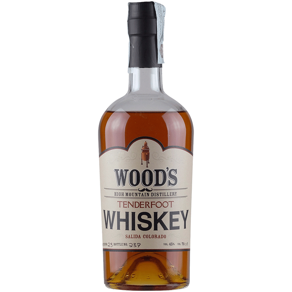 Wood's Tenderfoot Whiskey