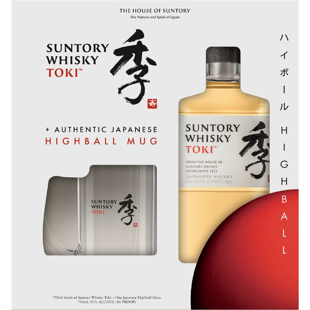 Suntory Whisky Toki with Highball Glass Gift