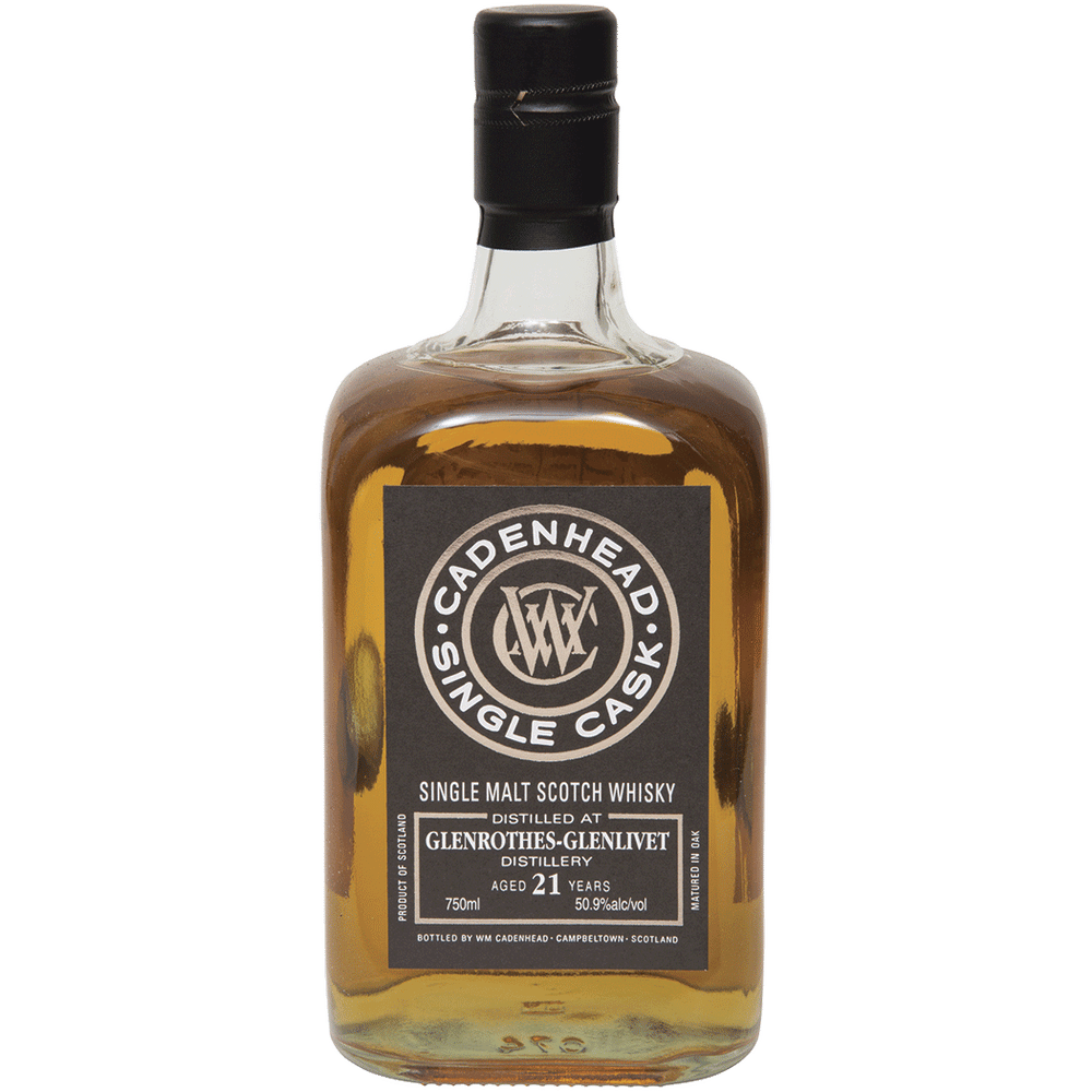 WM Cadenhead Glenrothes 1996 21 Yr Barrel Select