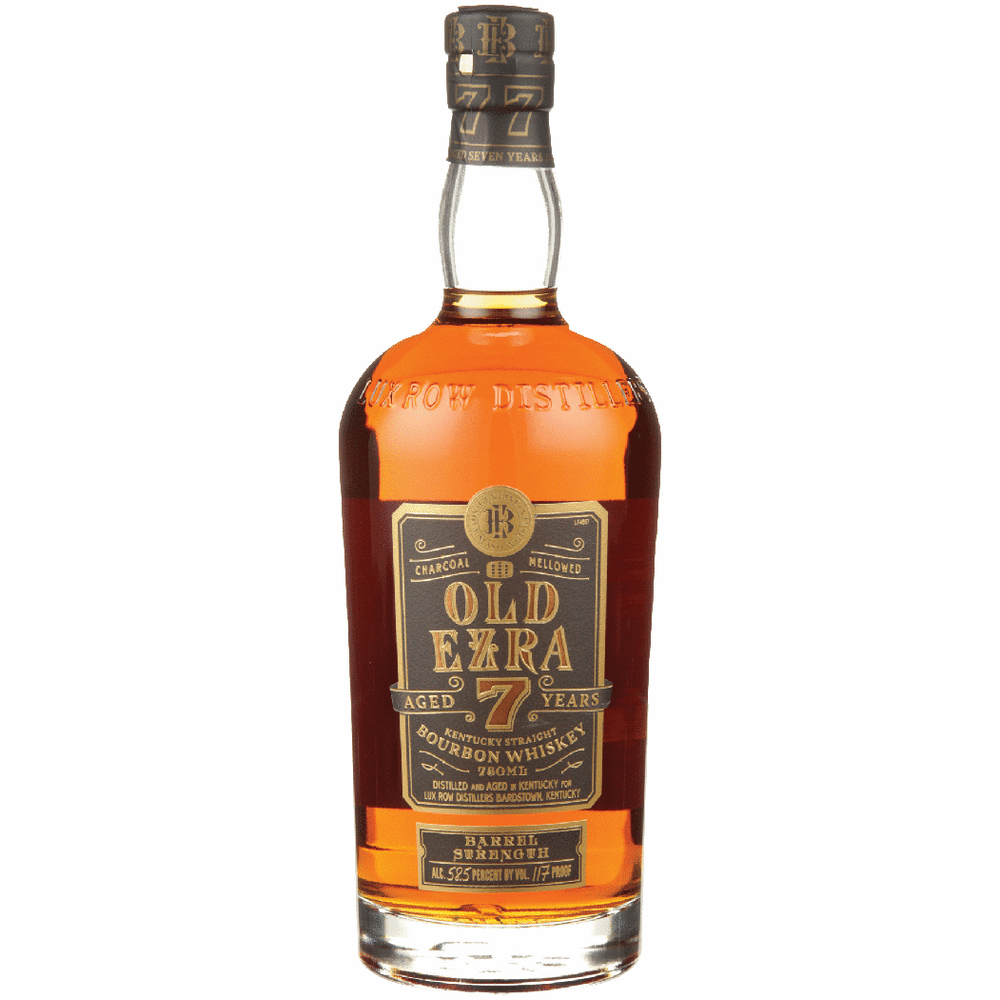 Ezra Brooks Old Ezra 7 Year Barrel Strength Bourbon