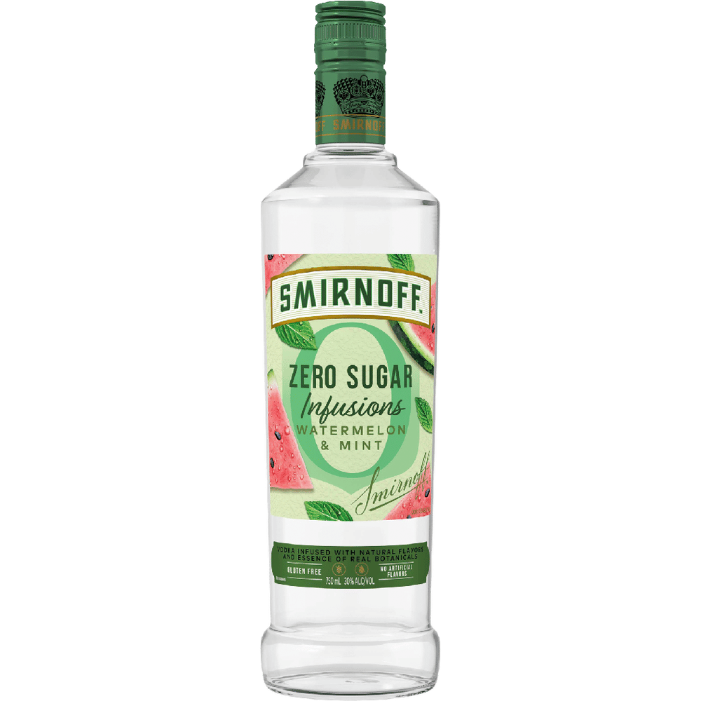 Smirnoff Zero Sugar Infusions Watermelon & Mint Vodka