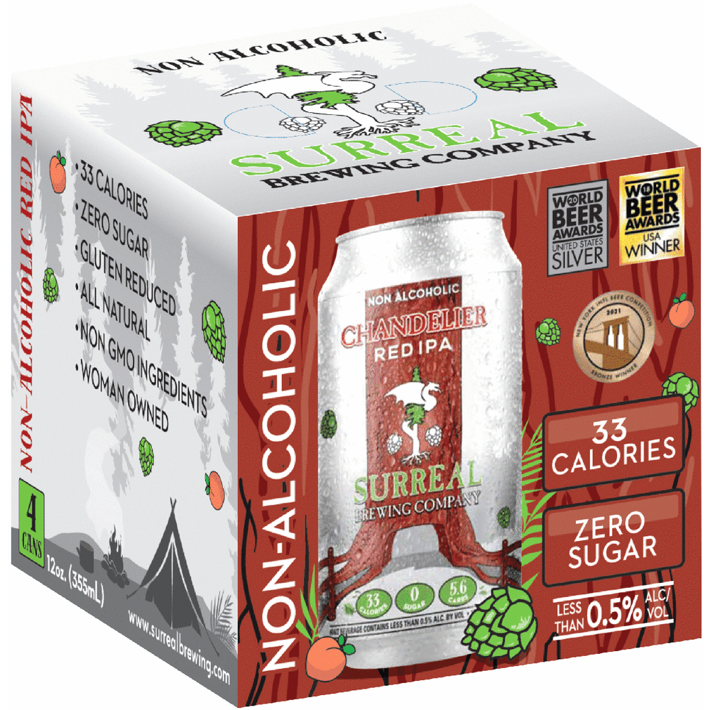 Surreal Non-Alcoholic Red IPA
