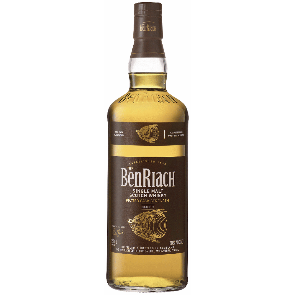 BenRiach Peated Cask Strength Batch 2
