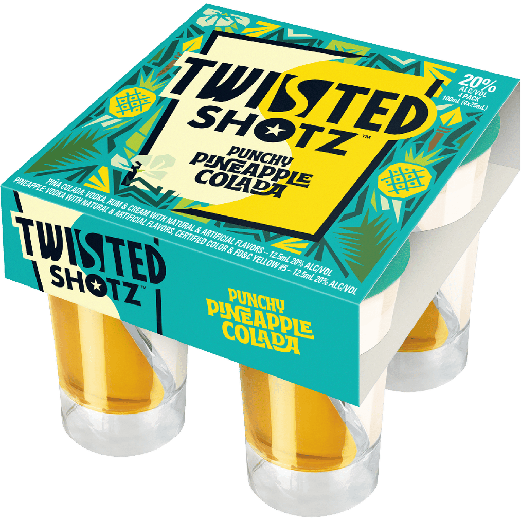 Twisted Shotz Punchy Pineapple Colada
