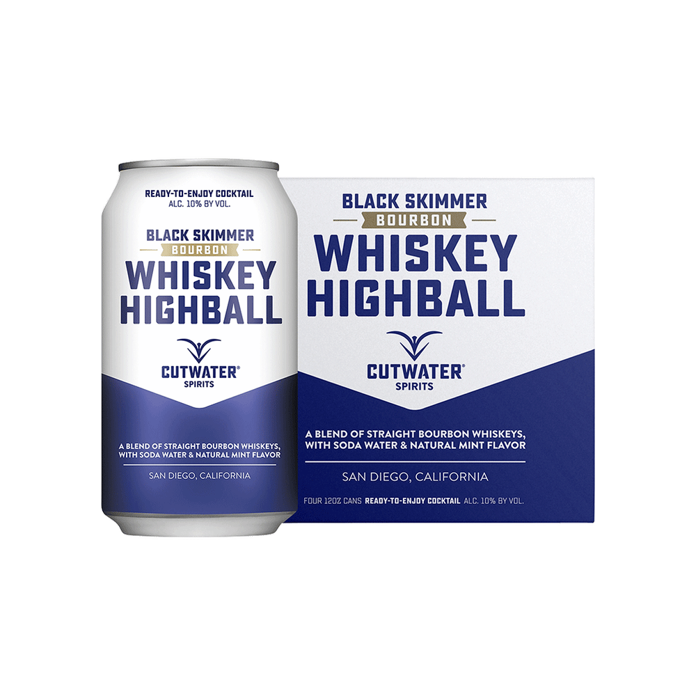 Cutwater Black Skimmer Whiskey Highball