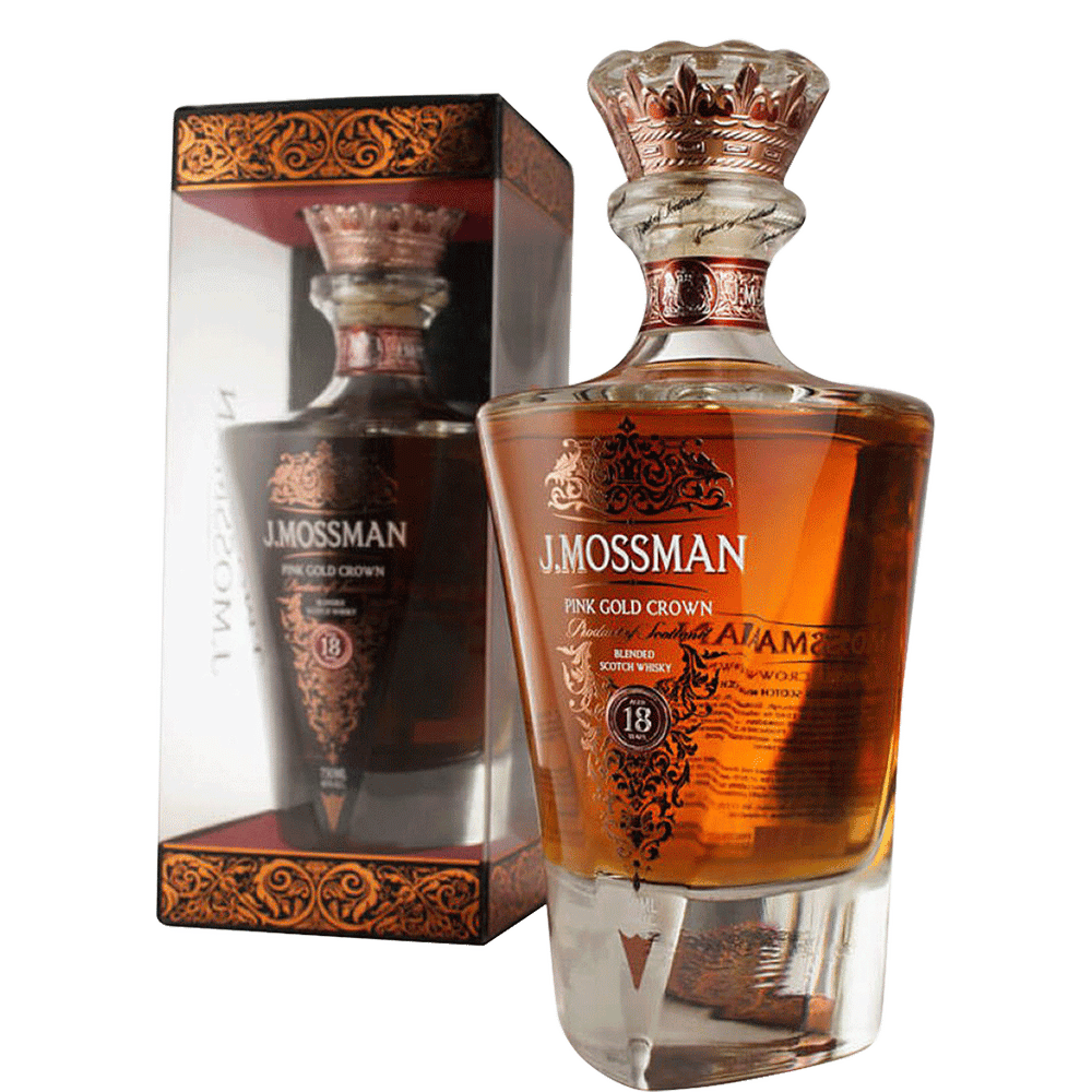 J. Mossman Pink Gold Crown Whisky