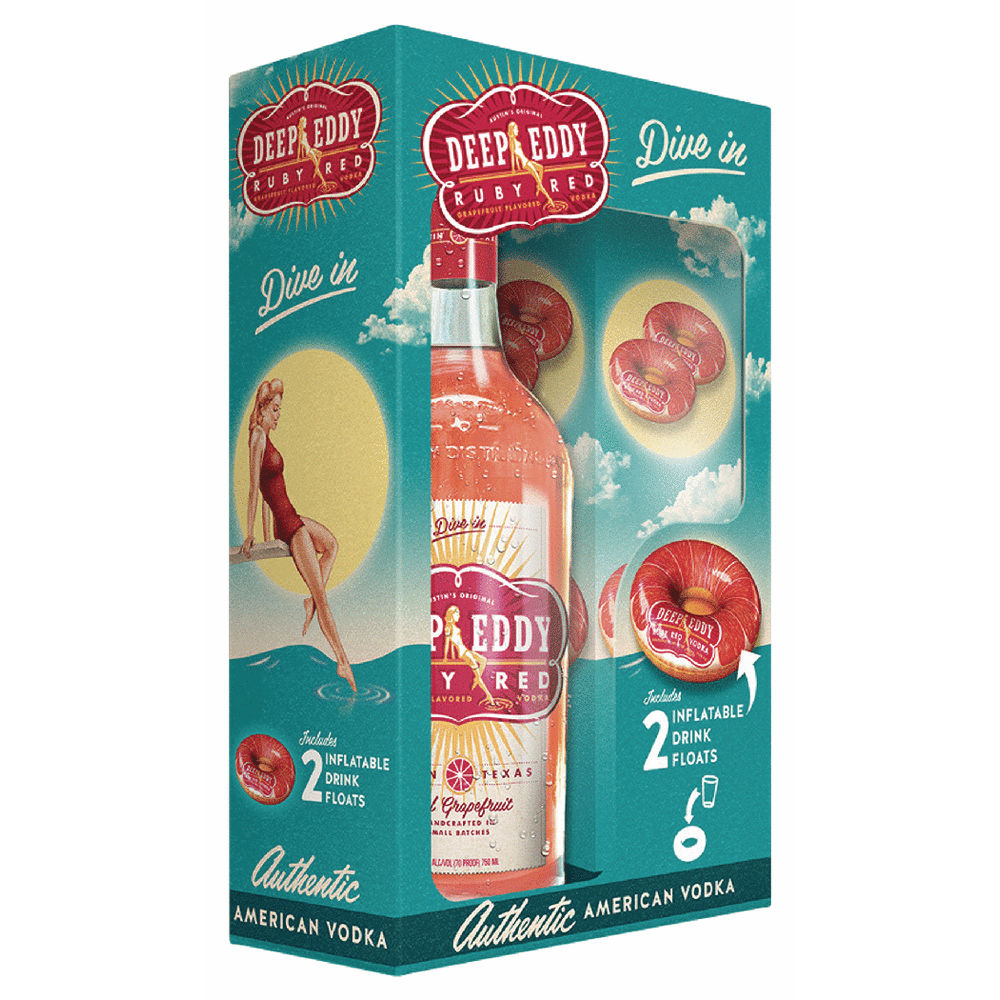 Deep Eddy Ruby Red Grapefruit Gift