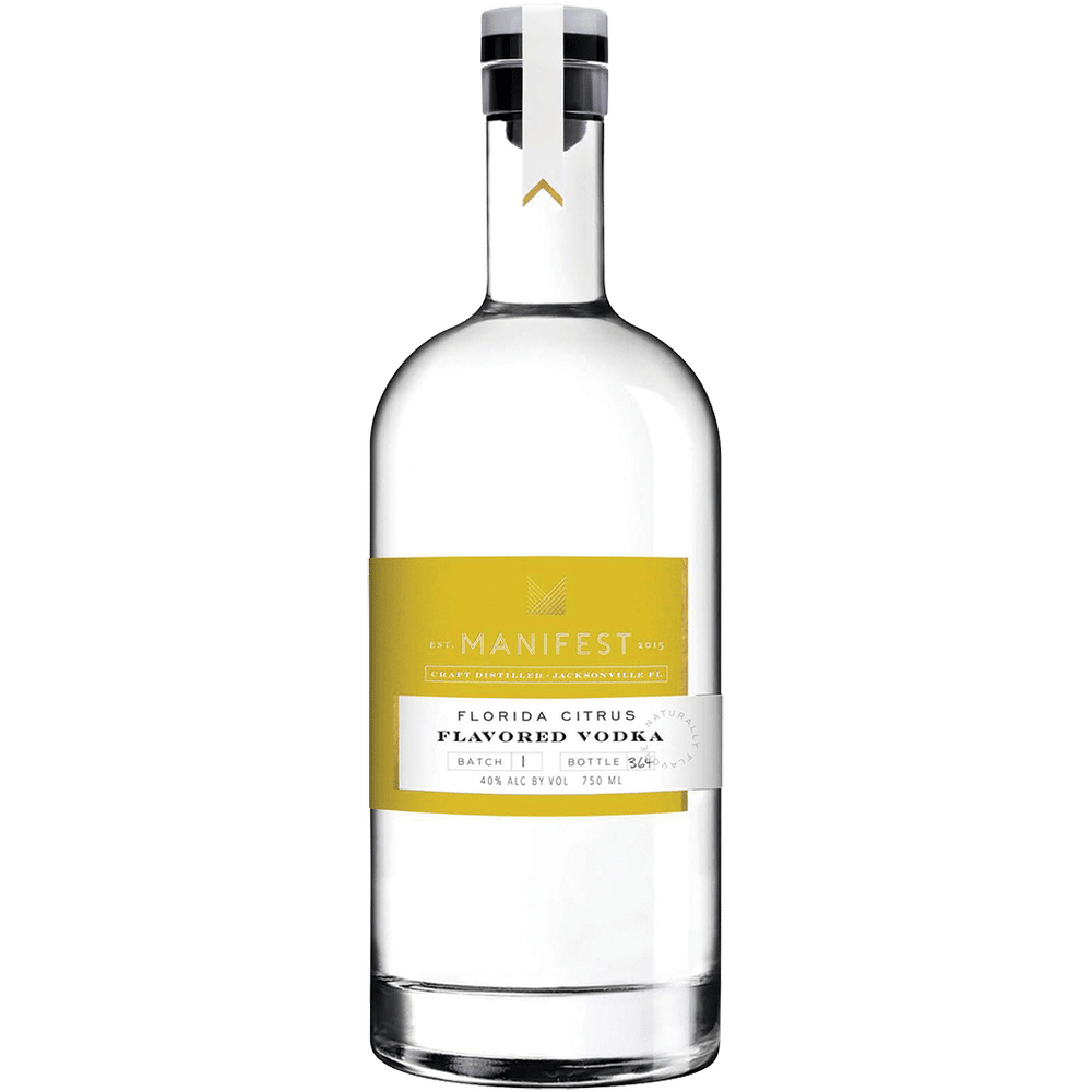 Manifest Florida Citrus Vodka
