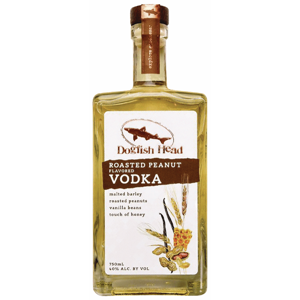 Dogfish Head Roasted Peanut Vodka