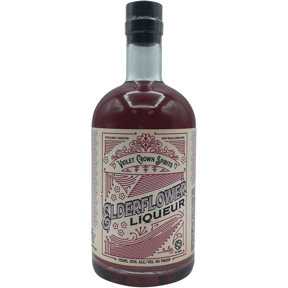 Violet Crown Elderflower Liqueur