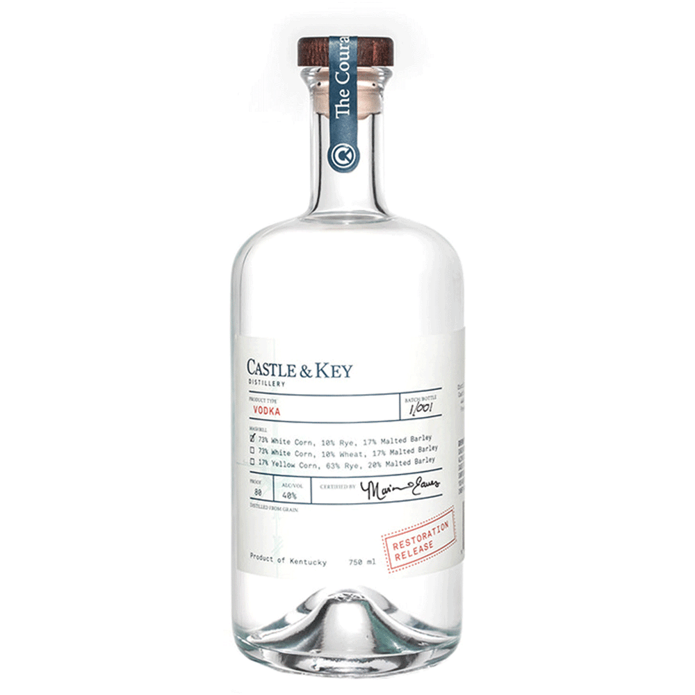 Castle & Key Restoration Vodka