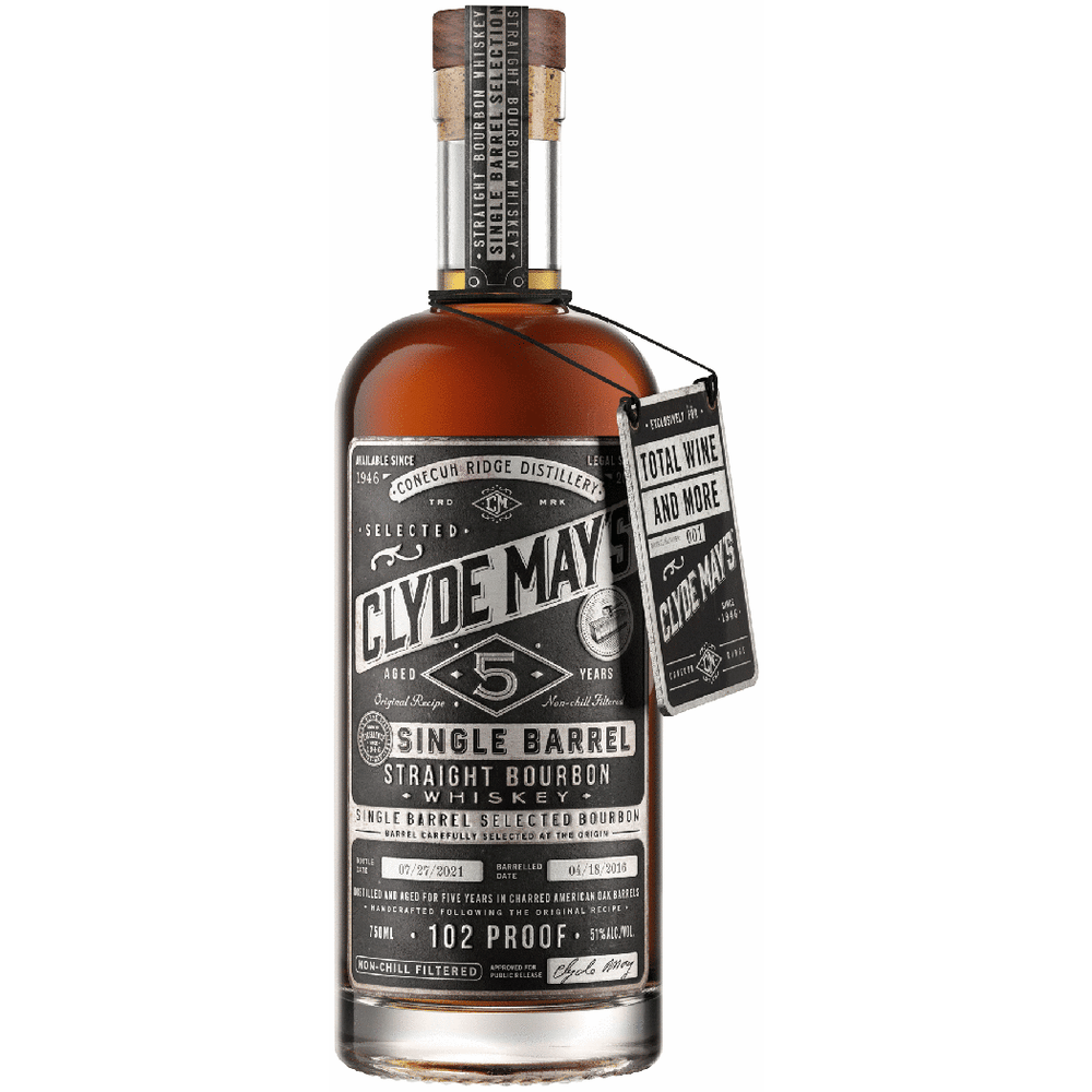 Clyde May's Straight Bourbon 5 Year Barrel Select