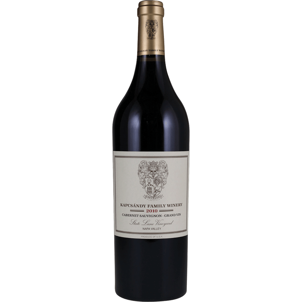 Kapcsandy Cabernet Sauvignon Grand Vin Napa