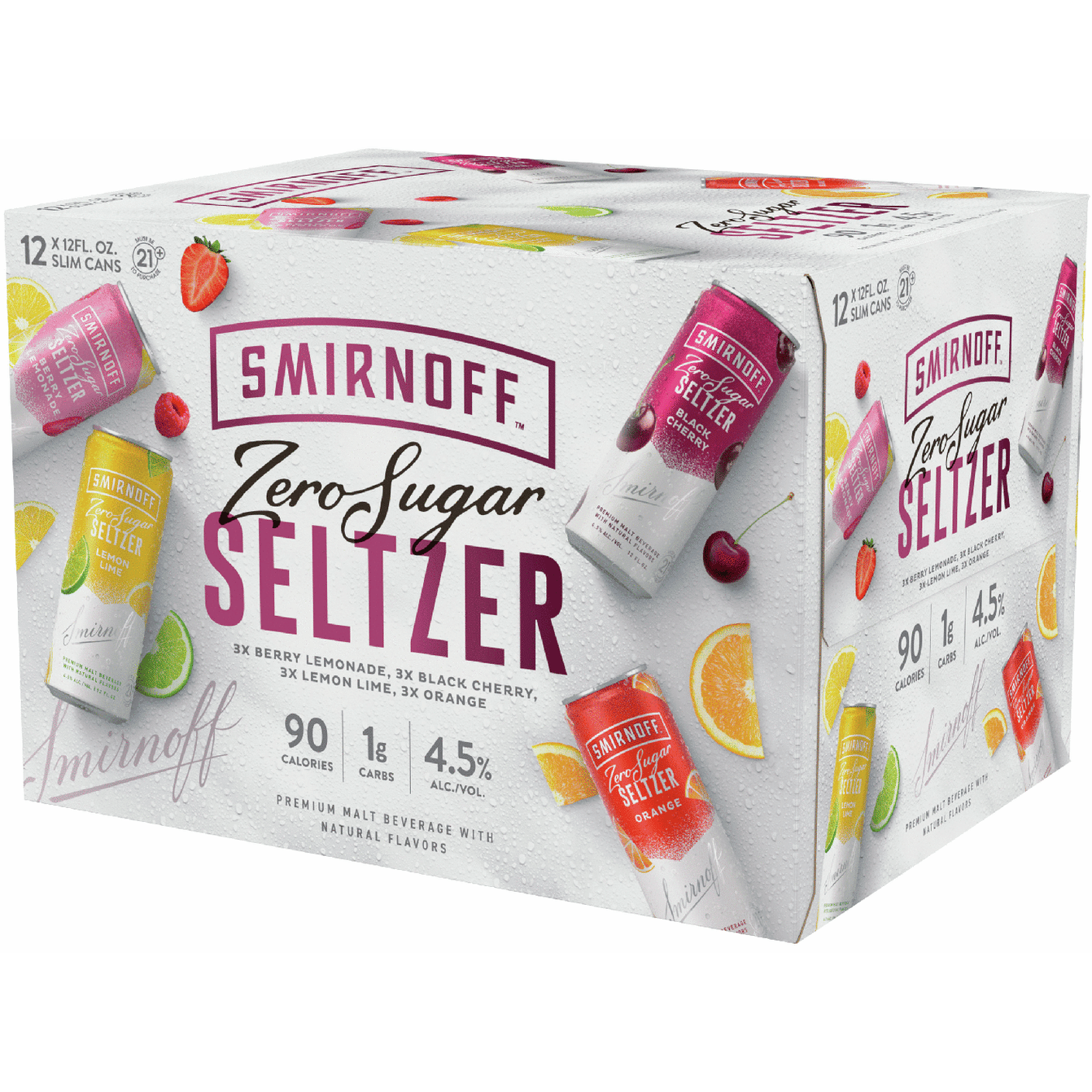 Smirnoff Spiked Sparkling Seltzer Mixed Pack