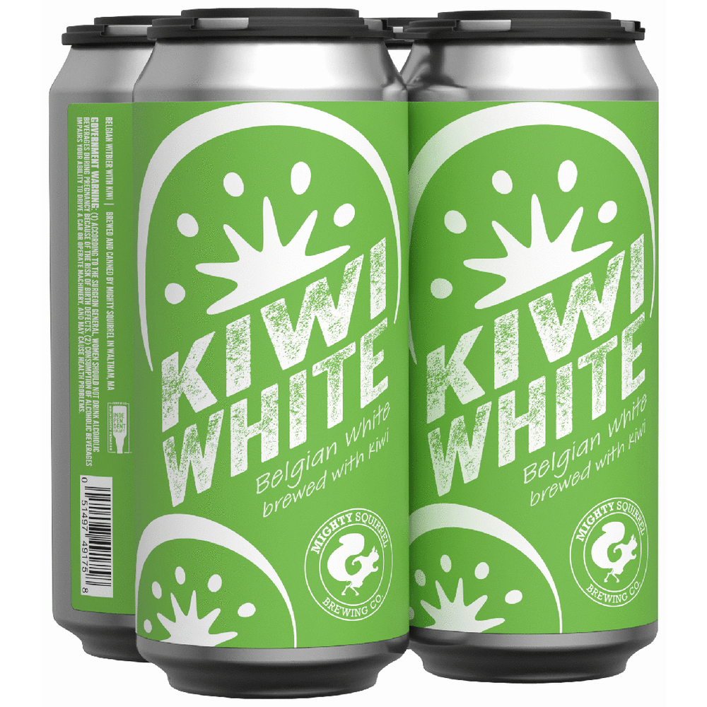 Mighty Squirrel Kiwi White