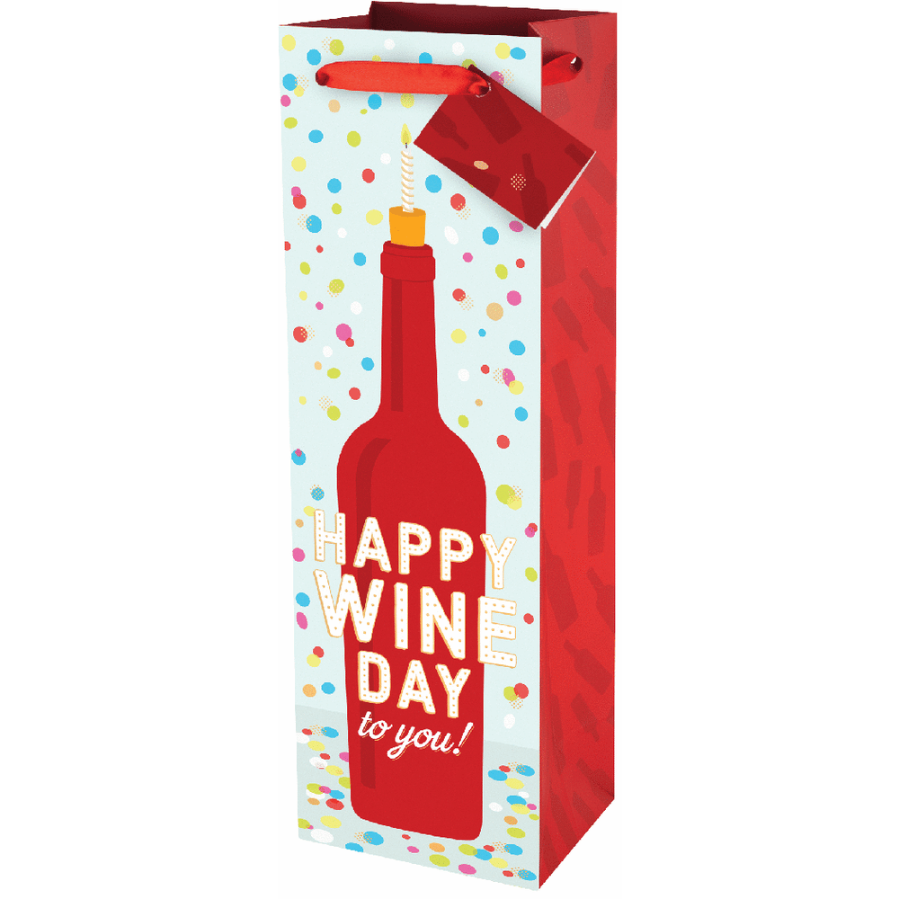 Gift Bag Happy Wine Day