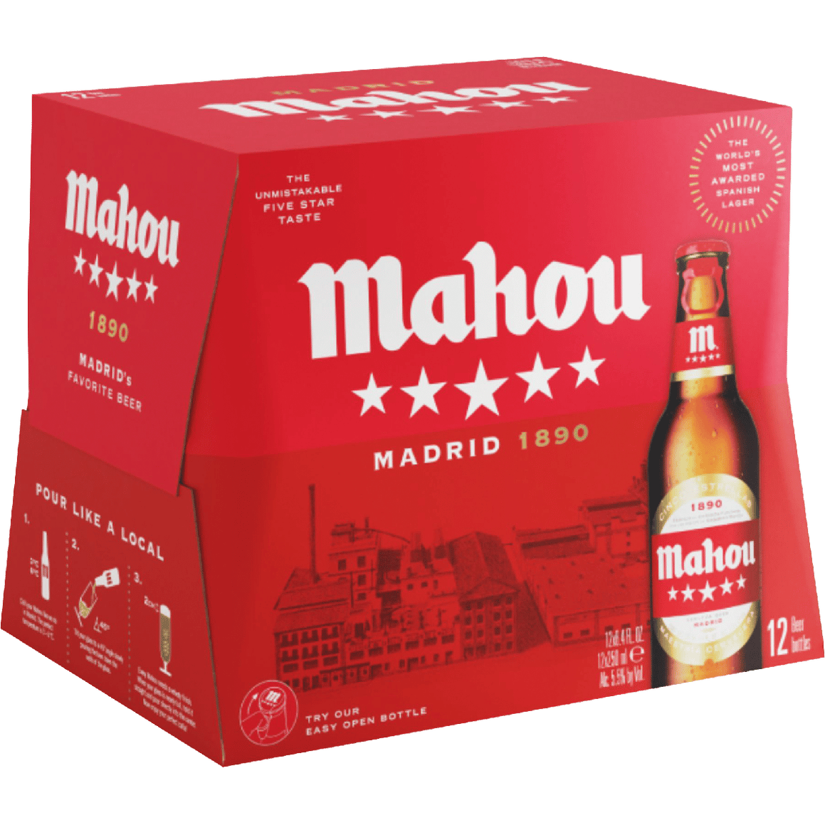 Mahou Cinco Estrellas