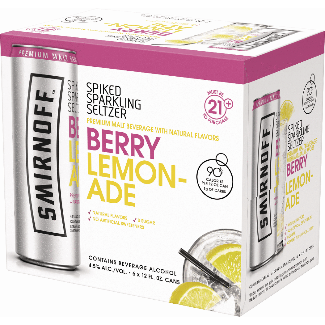 Smirnoff Spiked Sparkling Berry Lemonade