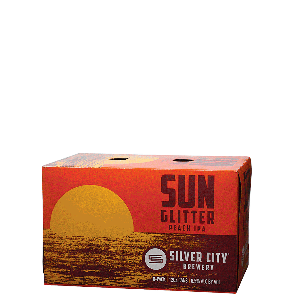 Silver City Sun Glitter Peach IPA