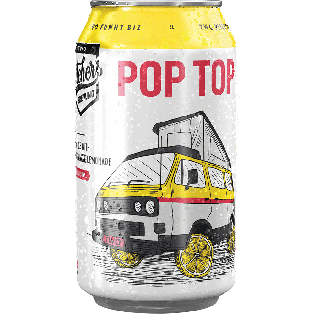Two Pitchers Pop Top Wheat Ale with Pomegranate Lemonade