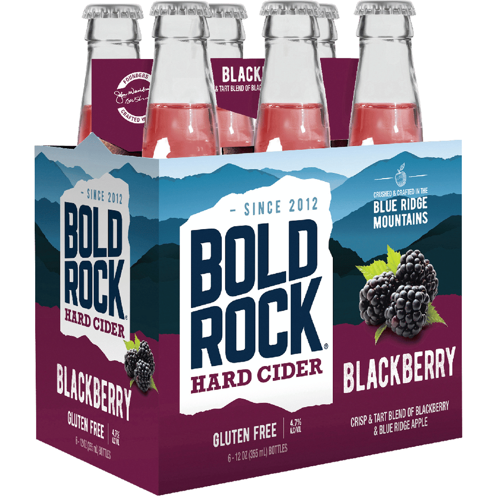Bold Rock Blackberry Cider